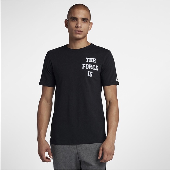 Nike Other - NIKE SPORTSWEAR THE FORCE IS FEMALE BLACK T-SHIRT